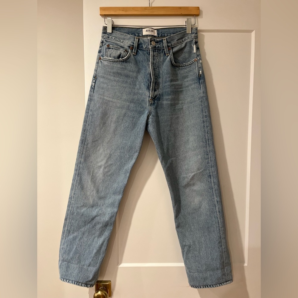Agolde 90’s Pinch Waist High Rise Kick Jean Lineup, Size 25